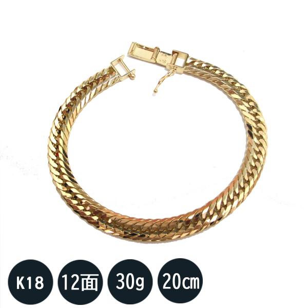 夏のスペシャルプライス❗️新品 K18 12面ダブル 喜平 18cm 約3.7g 夏のスペシャルプライス❤︎新品 K18 12面ダブル 喜平 18cm 約3.7g