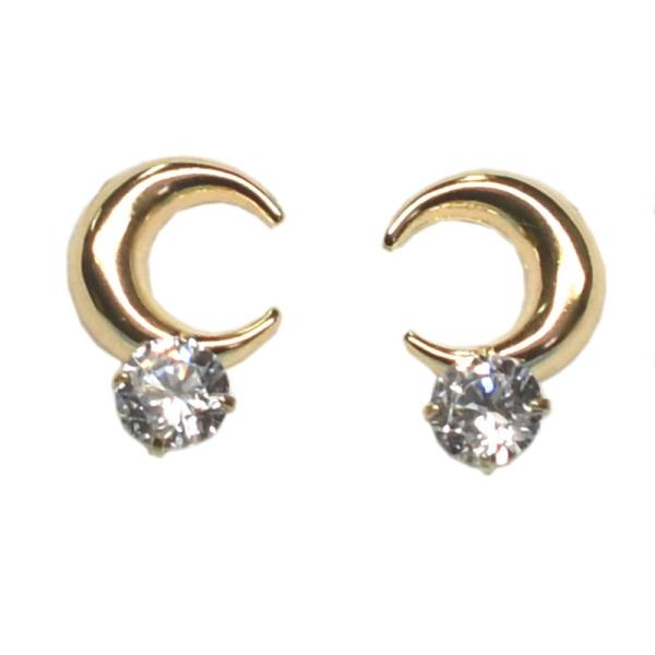 Ｋ10　キュービック　ピアス　5mm×8mm
