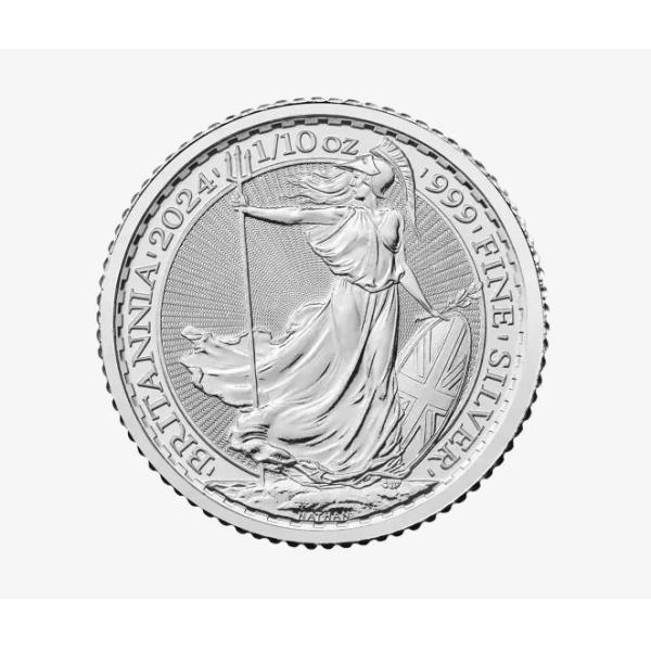 未使用品　ブリタニアコイン　Pt999（純プラチナ）　1/10オンス　1/10oz　ブリタニアコイン　チャールズ