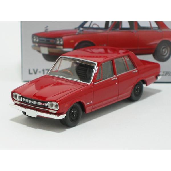 トミーテック 日産 スカイライン 2000GT-R（赤）69年式 LV-176c
