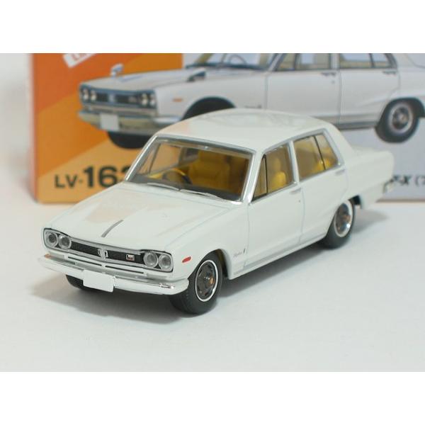 トミーテック 日産 スカイライン 2000 GT-X（白）72年式 LV-163c