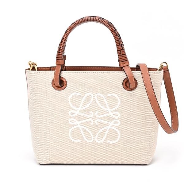 LOEWE ロエベ アナグラム トート ミニ A717S74X01 エクリュ/タン