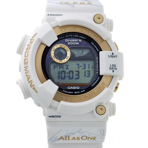 カシオ　G-SHOCK  フロッグマン ICERC Japan コラボモデル 2024　GW-8201K-7JR　ソーラー【中古美品】　新入荷