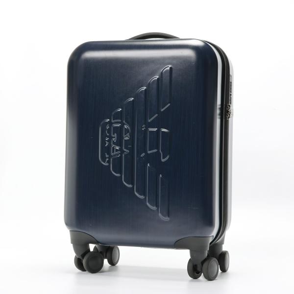 EMPORIO ARMANI エンポリオ アルマーニ エンボス ロゴ キャリーケース