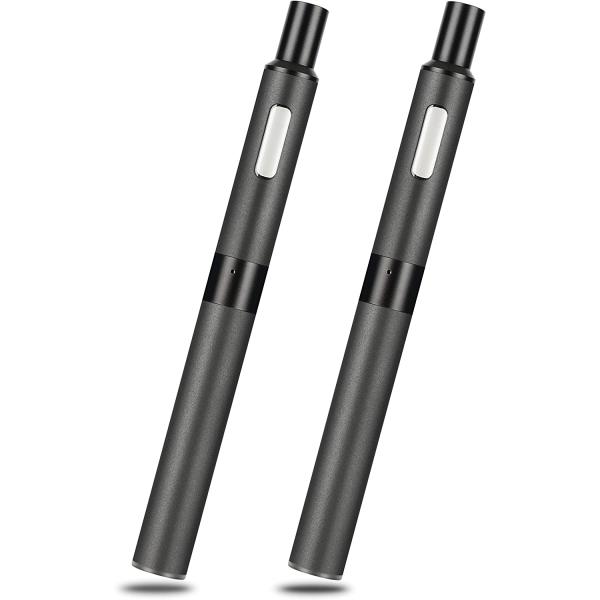 電子タバコ VAPE 互換品 M4型バッテリー本体 2本 大容量 1000ｍAh スターターキット ボタン操作不要 扱い簡単 加熱式タバコ M4互換 マットブラック バッテリー