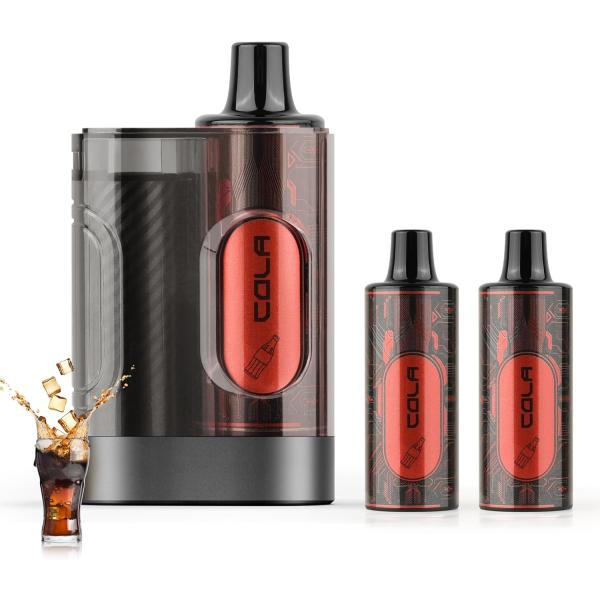 【長持ちに新型ベイプ】1000回まで繰り返し充電して循環利用可能な高機能バッテリー搭載、1PODで最大5000回吸引可能！面倒な手入れ・メンテナンス不要、リキッドが切り次第POD交換のみ、POD交換タイプ新登場！5POD=紙たばこ約130箱...