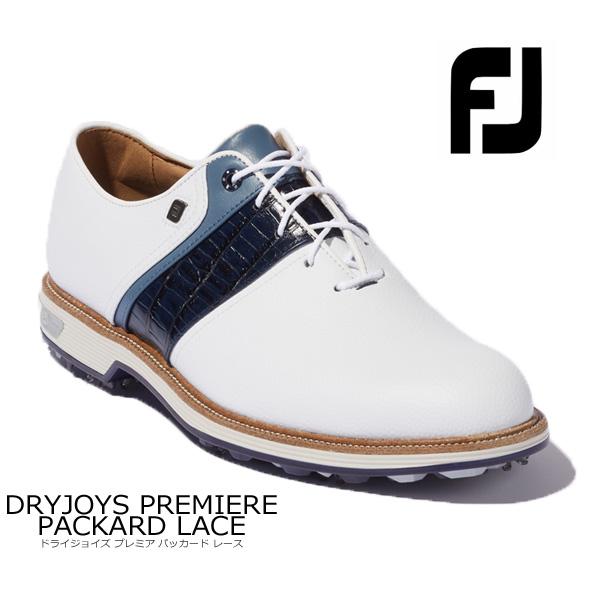 FootJoy  DRYJOYS PREMIERE PACKARD Laced ネイビー フットジョイ