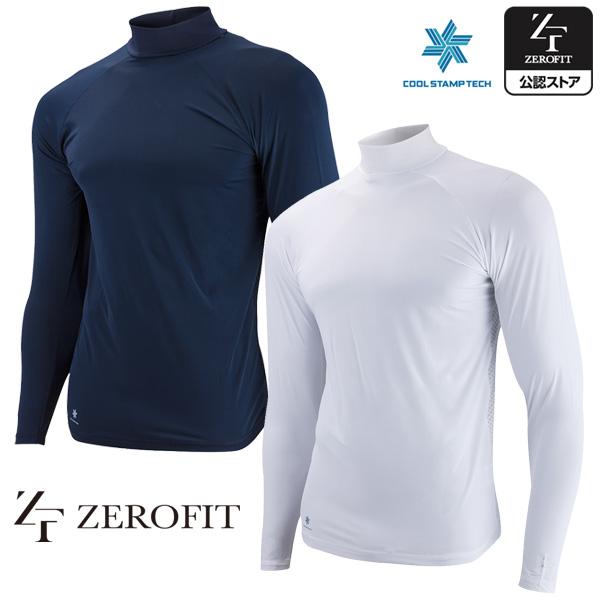 ZEROFIT ゼロフィット ICE MESH モックネック長袖アンダーウェア