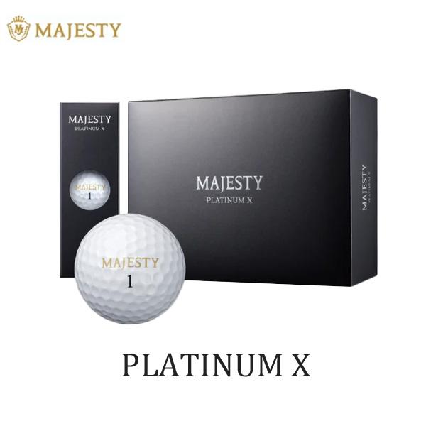 MAJESTY（マジェスティ） プラチナム エックス ゴルフボール 1ダース