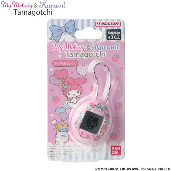 たまごっち マイメロディ My Melody &amp; Kuromi Tamagotchi My Melody ver.サンリオキャラクターズの『マイメロディ＆クロミ』がモチーフのたまごっちnanoが登場！マイメロディとクロミと一緒にたま...