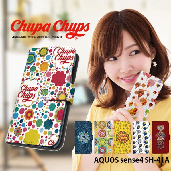 AQUOS sense4 SH-41A P[X 蒠^ Jo[ sh41a 蒠^P[X X}zP[X fUC chupa chups `bp`vX