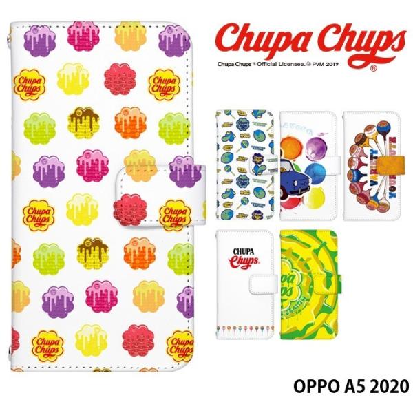 OPPO A5 2020 �P�[�X �蒠�^ �X�}�z�P�[�X �I�b�| a52020 �J�o�[ �g�� �f�U�C�� Chupa Chups �`���b�p�`���v�X