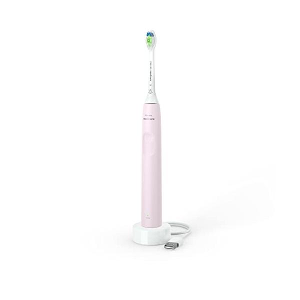フィリップス 電動歯ブラシ ソニッケアー 2100シリーズ 軽量/USB充電式 HX3651/31 ライトピンク