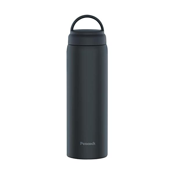 ピーコック魔法瓶工業The-peacock ピーコック 水筒 600ml 真空断熱 保温 保冷 取っ手付き 軽い シンプル マグ 洗いやすい ステンレス マグボトル チ