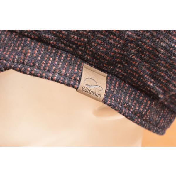 Gottmann ゴットマン ウール100 8方デザインキャスケット Mason つば約5cm 56 62 Supersport Tn