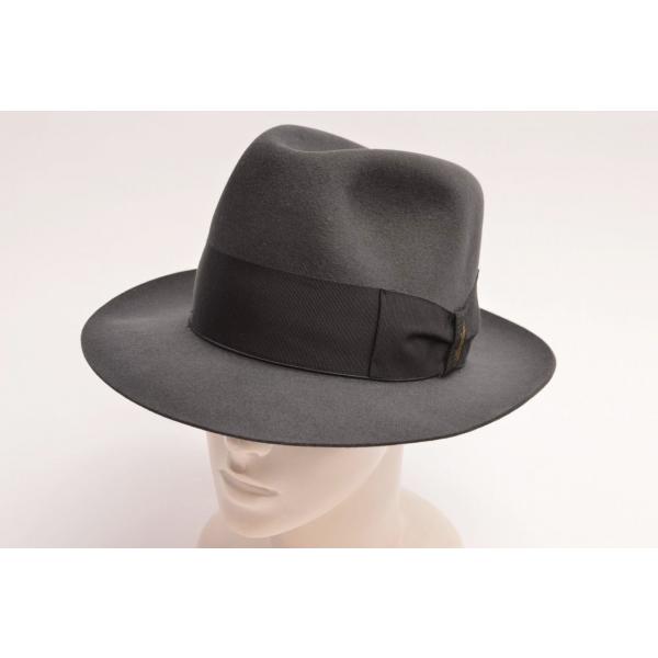 イタリア製 The Borsalino 帽子 ボルサリーノ ハンフリーボガード ファー フェルト ハット The 中折れ帽 Bogart つば約6 5 7cm 57 62cm 4124 京都トミヤ帽子店 ヤフー店