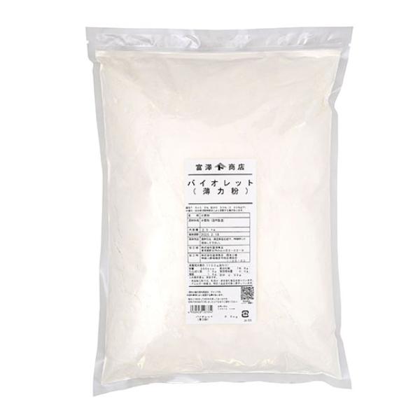 25kg　クラフト紙袋入蛋白7.8％　灰分0.33％代表的な薄力粉。ケーキ、クッキー等に。