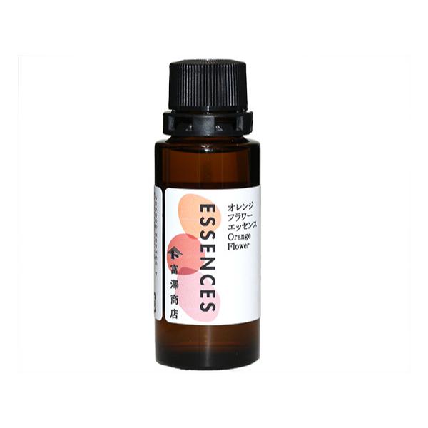 瓶入　オレンジの花から抽出した、上質で華やかな香り立ちが魅力のオレンジフラワーエッセンスです。生菓子、冷菓等に全量に対し0.1〜1%を目安にお使いください。