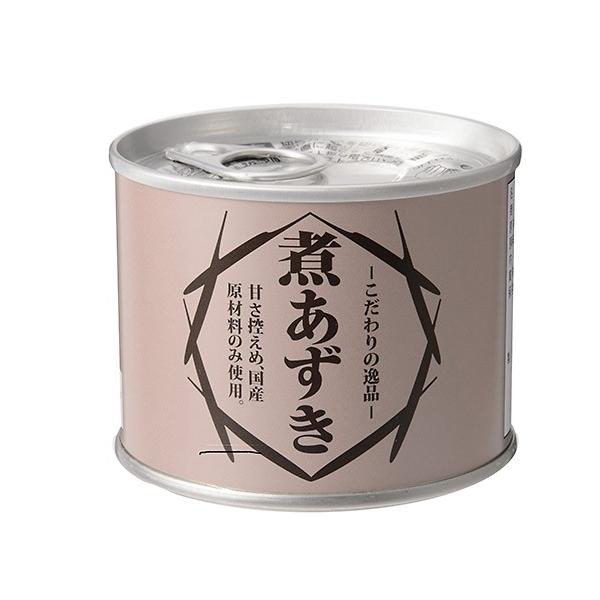 缶入　小豆の風味を生かし、保存料・着色料等の添加物は一切使用していません。甘さを抑えた優しい味わいで、小豆の本来の味と風味にこだわった商品です。