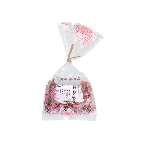 食塩と梅酢で漬け込んだ桜花漬です。薫り高い桜の風味を桜湯や和菓子、洋菓子などにご利用下さい。