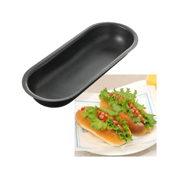 ホットドッグ型（フッ素樹脂加工）6個セット / 1セット【 富澤商店 公式 】