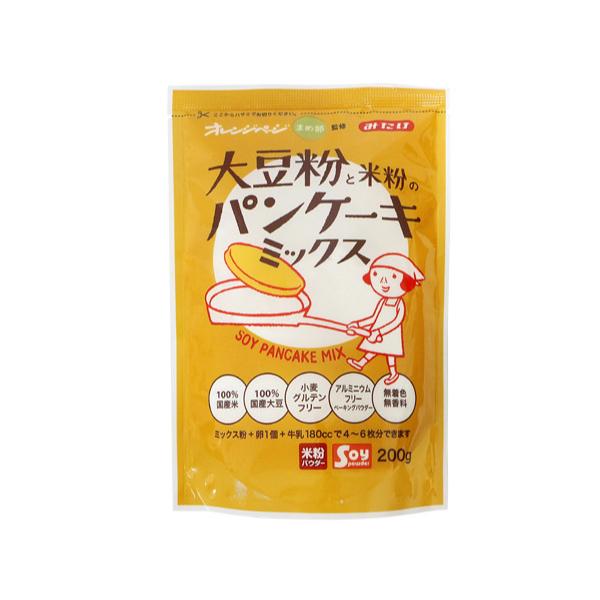 他サイト： 【オレンジページ監修】大豆粉と米粉のパンケーキミックス / 200g 富澤商店 公式の商品画像