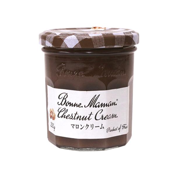 栗本来の風味をしっかり味わえるマロンクリームです。アイスクリームに混ぜたり、トーストに塗ったりしてお楽しみください。お菓子作りの材料としてもお使いいただけます。