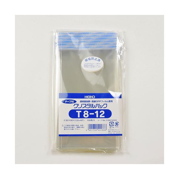 �y���񂹁z�N���X�^���p�b�N�i�e�[�v�t�j8cm×12cm / 100�� �x�V���X ����
