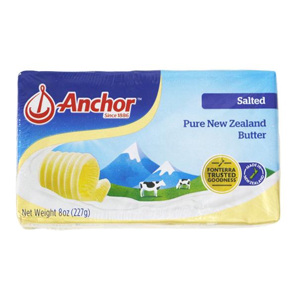 【冷蔵便でのお届けとなります】ニュージーランドのグラスフェッドバター加塩タイプです。