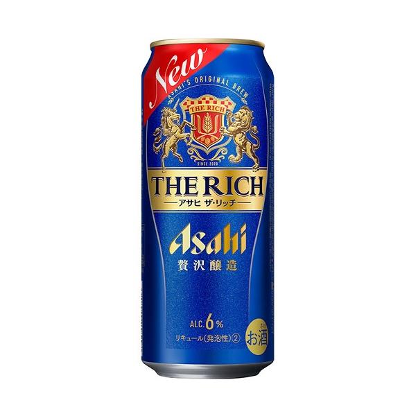 ２０２０年３月１７日新発売 アサヒ ザ リッチ ６度 ５００ｍｌx１ケース ２４本 74 9687x24 とみづや千本酒店 通販 Yahoo ショッピング