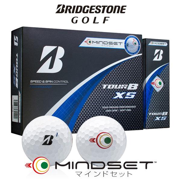 TOUR B 【マインドセット】 ブリヂストン ゴルフボール XS MINDSET