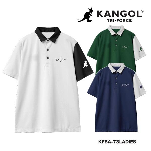 KANGOL（カンゴール） KANGOL TRI-FORCE LADIES クレリックポロシャツ
