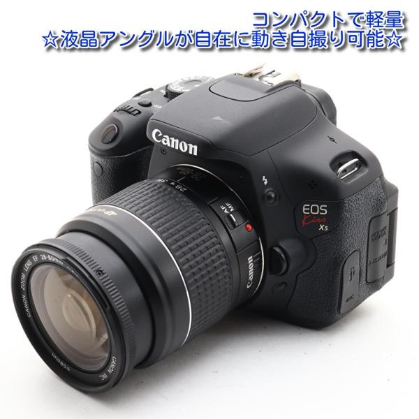 EOS Kiss 中古 美品 Canon X5 レンズセット カメラ 一眼レフ