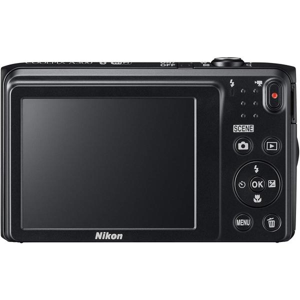 中古 美品 Nikon COOLPIX A300 ブラック ニコン デジカメ コンデジ コンパクト カメラ :1-6000-32:TOMO