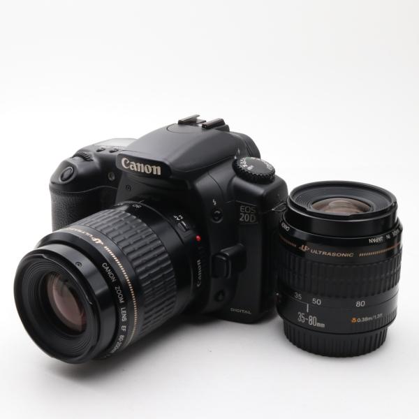 中古 良品 Canon 20D ダブルレンズセット キャノン カメラ 一眼