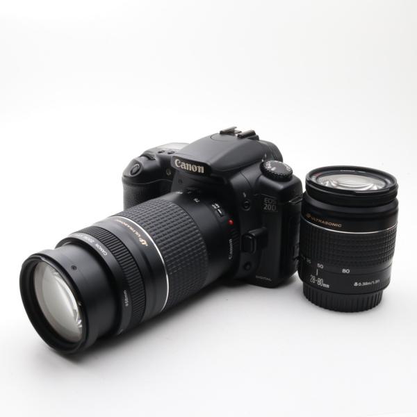 中古 良品 Canon 20D ダブルレンズセット キャノン カメラ 一眼レフ