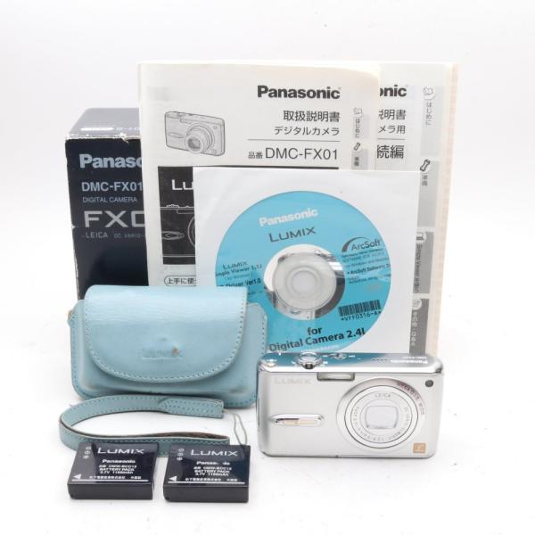 パナソニック 6メガ/広角28mm LUMIX DMC-FX01-S(シルバー)
