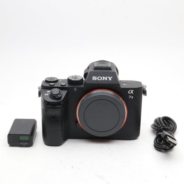 SONY(ソニー) フルサイズ ミラーレス一眼カメラ α7II ボディ(レンズなし) ブラック ILCE-7M2
