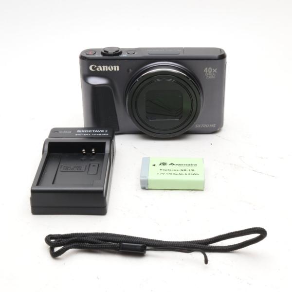 Canon デジタルカメラ PowerShot SX720 HS ブラック 光学40倍ズーム