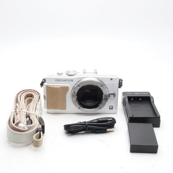 OLYMPUS ミラーレス一眼 PEN Lite E-PL5 ボディ ホワイト BODY WHT