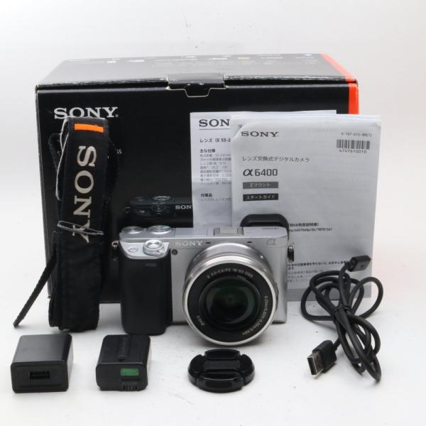 SONY(ソニー) APS-C ミラーレス一眼カメラ α6400 パワーズームレンズ