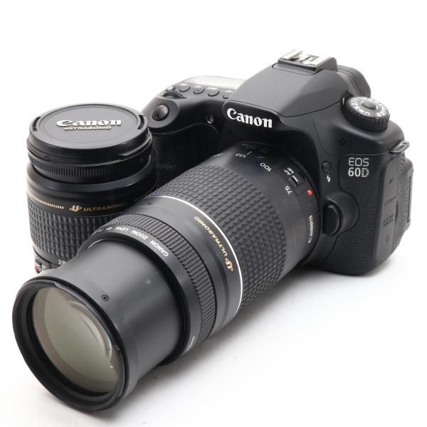 デジタルCanon EOS 60D 一眼レフカメラセット EOS キヤノン デジタル一眼 CANON 60D レンズキット 中古 新品SD
