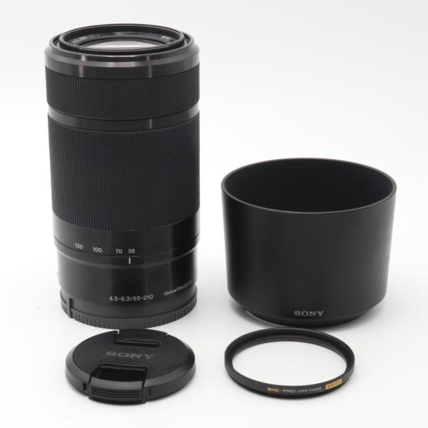 SONY E 55-210mm F4.5-6.3 OSS SEL55210 ブラック 〔ソニー Eマウント