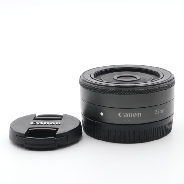 Canon EF-M 22mm F2 STM ブラック 〔キヤノン EF-M マウント〕