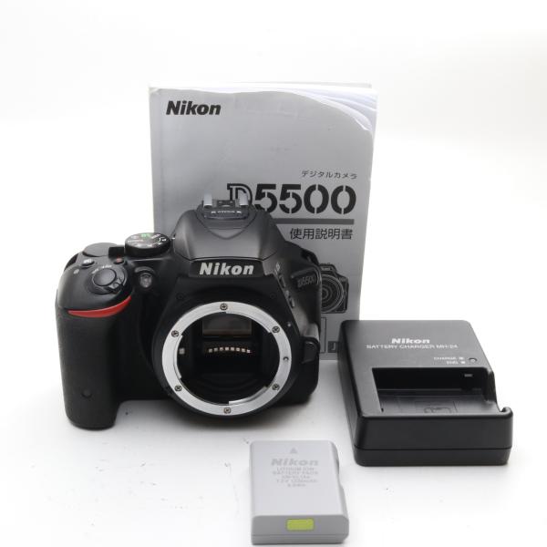 Nikon D5500 ボディー ブラック 一眼レフカメラ 〔NIKON F マウント〕