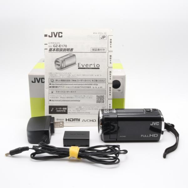 【美品】JVC Everio FULL HD GZ-E170 ビデオカメラ 本体 JVC Everio GZ-E170 ブラック ビデオカメラ : オンカメ - 通販 - Yahoo
