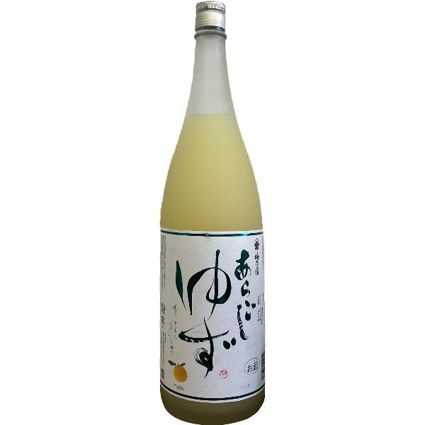 梅乃宿 あらごしゆず酒 1.8L 梅の宿 : お酒・お米・食品のともだ