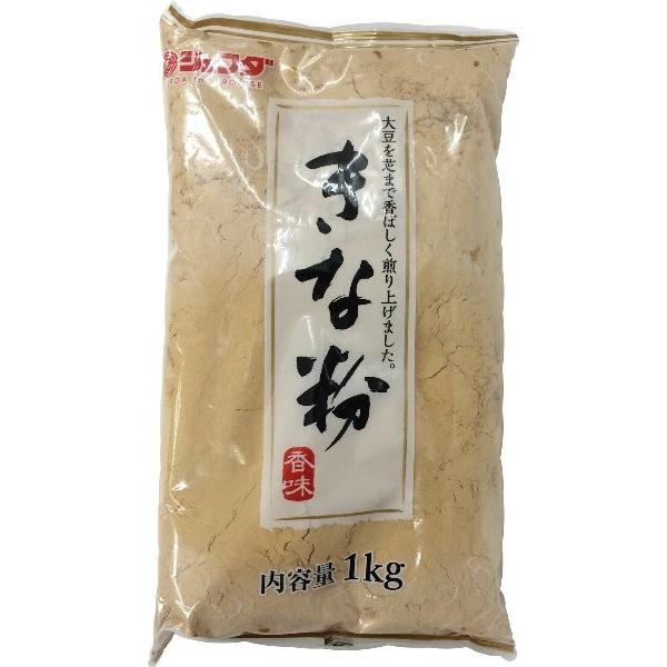 品名：きな粉原材料：大豆(遺伝子組換えでない)内容量：1kg販売者：株式会社ジェフダJFMP飲食店はもちろん、ご家庭でも使えるきな粉です  ご注文数量によって送料を加算させていただく場合がございますので、ご注意下さい。
