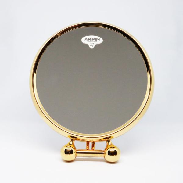 ARPIN アルパン マルキーズ MAR15-2-GO-X7 両面、倍率7倍、ゴールド
