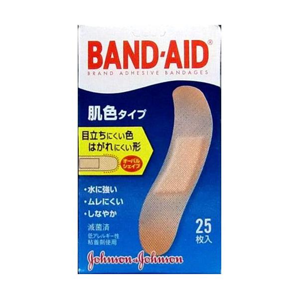 バンドエイド 肌色タイプ スタンダードサイズ 25枚 : Tomods&AMERICAN